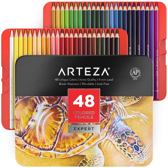 Arteza&#xAE; Expert Colored Pencils, 48ct.